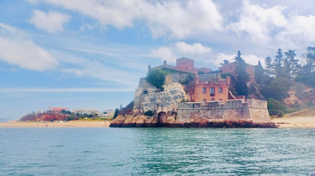 Fort of Sao Joao in Ferragudo seen from the water