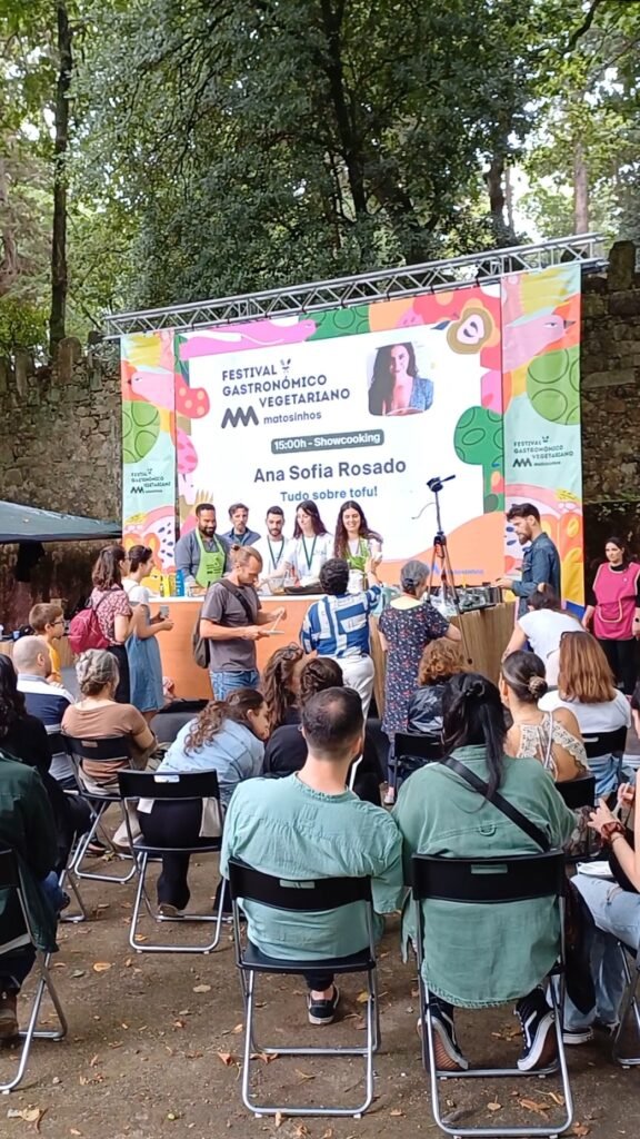 Ana Sofia Rosado's showcooking about tofu