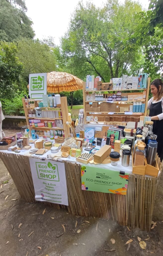 Eco-Friendly Shop stand at Veggie Fest Leça da Palmeira