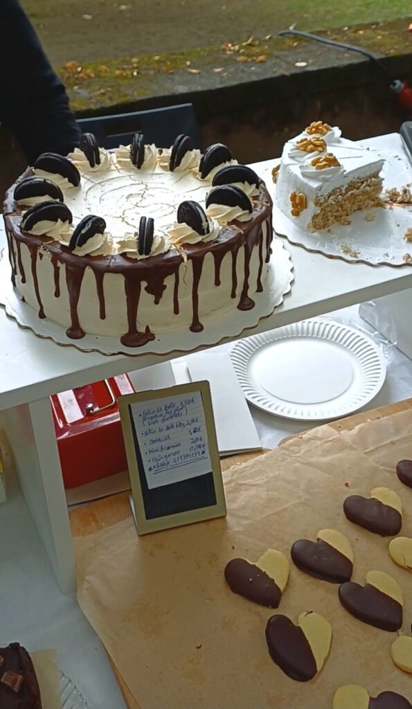 Vegan cake from The Vegan Cake at veggie Fest in Leça da Palmeira