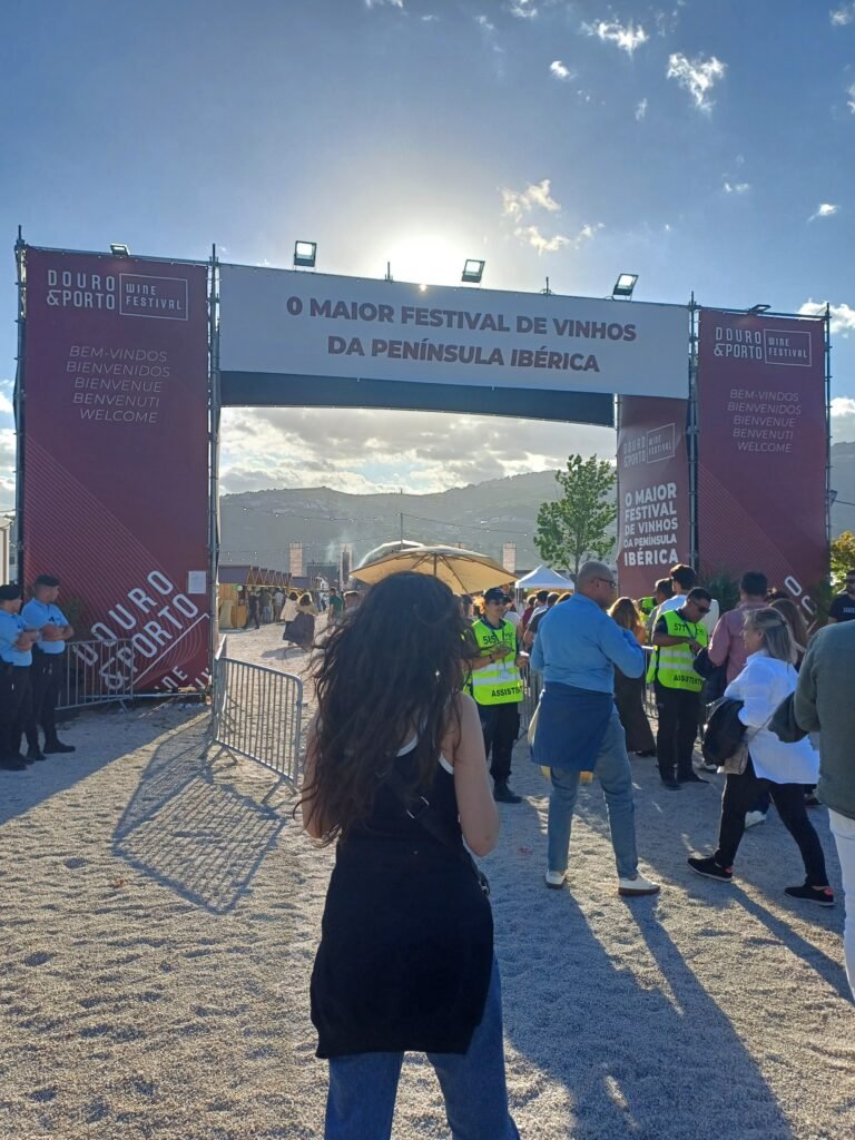 entrance to Douro&Porto Wine Festival