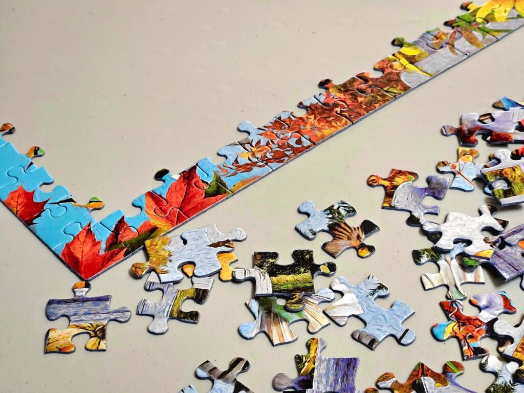 boarders of a puzzle