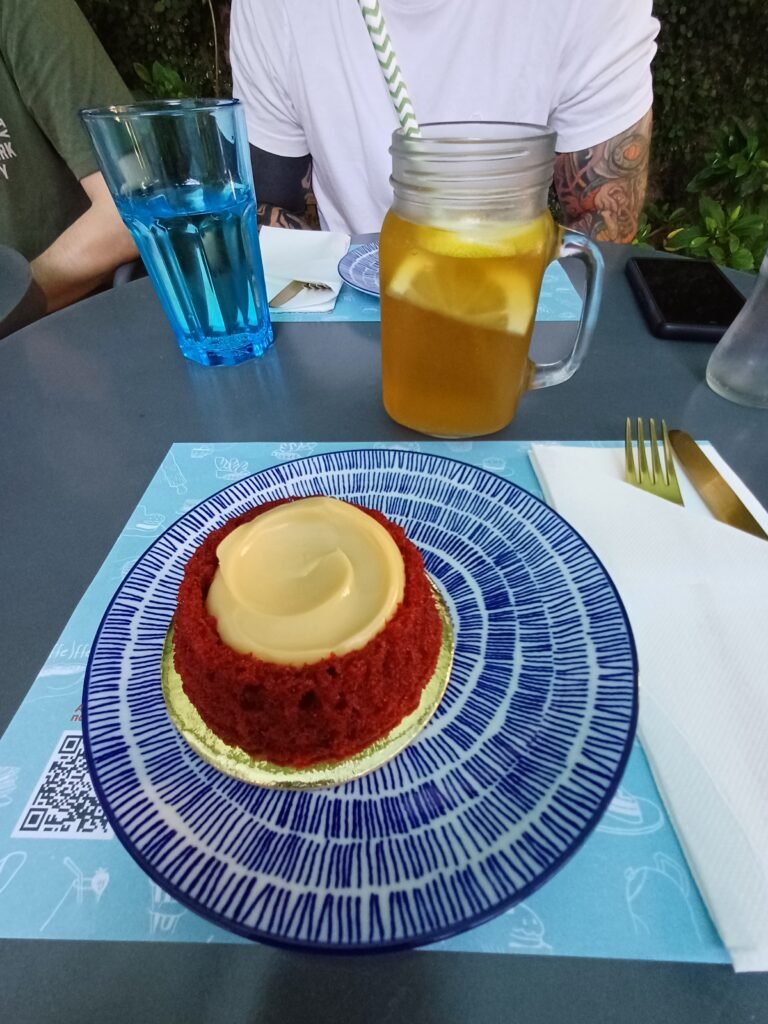 Single-serving Red Velvet cake from Comfort Cakes.